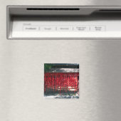 Wint in een confuciustempel - Yunnan, China Magneet (Insitu (Vaatwasser))