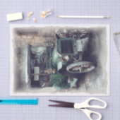 Wintage autowrak tissuepapier (Craft)