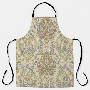 Wintage Floral texture design. Damask Seamless vi Schort