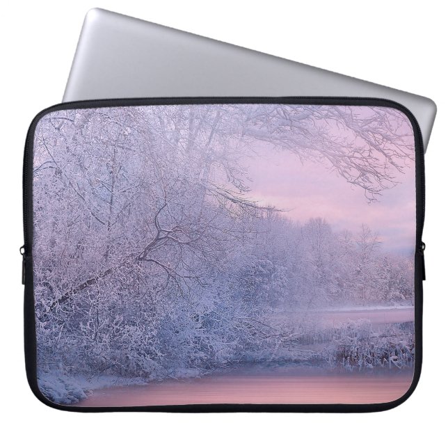 Winter 01 laptop sleeve (Voorkant)