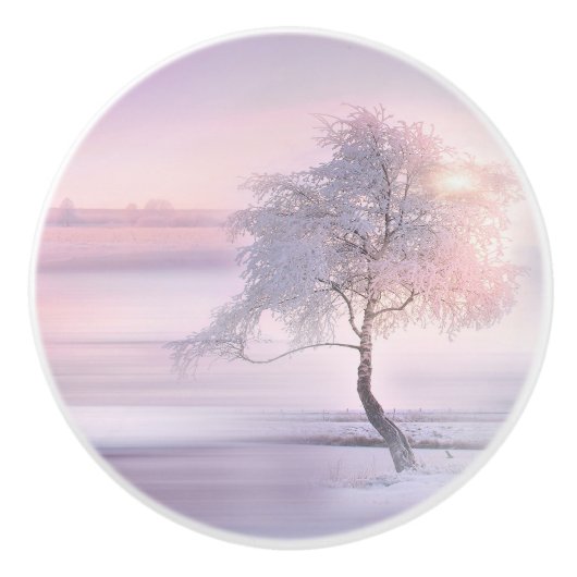 Winter 05 keramische knop (Voorkant)