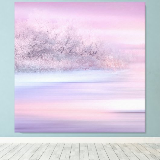 Winter 06 canvas afdruk (Insitu (Houten vloer))