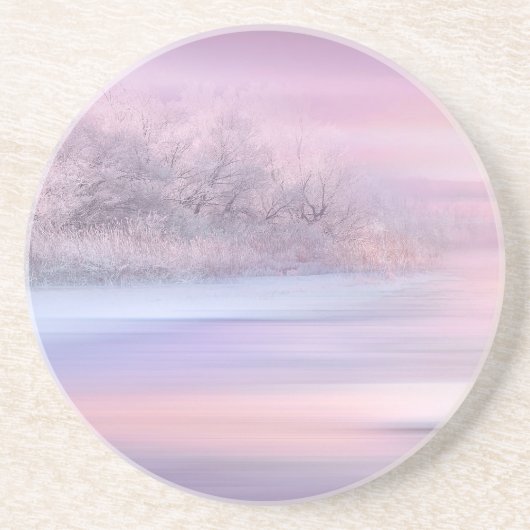 Winter 06 zandsteen onderzetter (Voorkant)