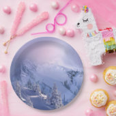 Winter 10 papieren bordje (Feest)