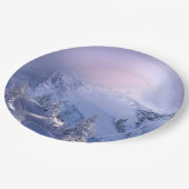 Winter 10 papieren bordje (Gekanteld)