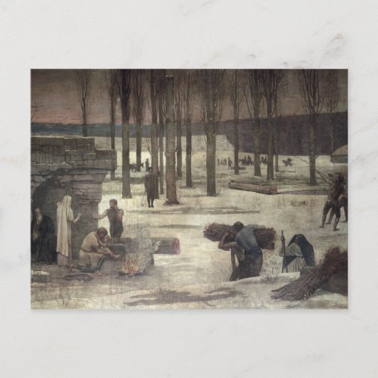 Winter 1889-1993 briefkaart (Voorkant)