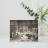 Winter 1889-1993 briefkaart (Staand voorkant)