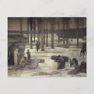 Winter 1889-1993 briefkaart