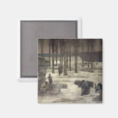Winter 1889-1993 magneet (Voorkant / Achterkant)