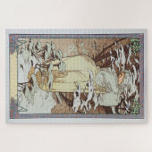 Winter 1900: Een Art Nouveau van Mucha Legpuzzel (Horizontaal)