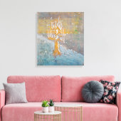 Winter 1 | Mikalojus Konstantinas Ciurlionis | Canvas Afdruk (Insitu (Woonkamer))