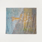 Winter 1 | Mikalojus Konstantinas Ciurlionis | Wandkleed (Voorkant (horizontaal))