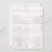 Winter 1ste verjaardag Blauwe Snowflake Kaart (Achterkant)