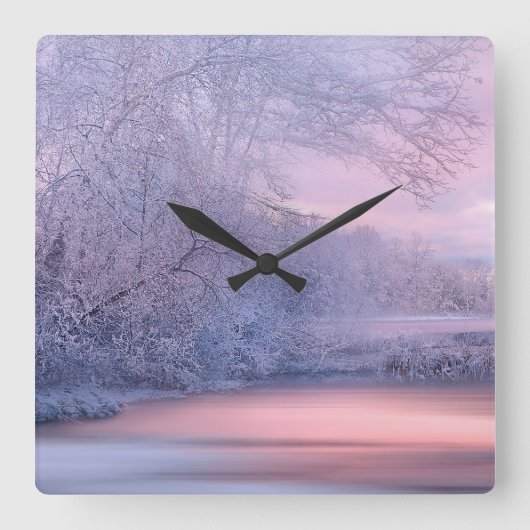 Winter 2019-01 vierkante klok (Voorkant)