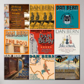 Winter 2024 Tour Poster Collage (Voorkant)