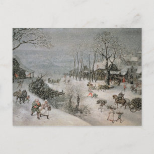 winter 2 briefkaart