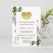 Winter 50e bruiloft Jubileum We doen nog steeds Kaart (Staand voorkant)