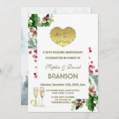 Winter 50ste huwelijksjubileum We doen het nog ste Kaart (Voorkant / Achterkant)