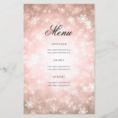 Winter 70th Birthday Programme Roos Gold Wonderlan (Achterkant)