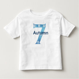 Winter 7 jaar kinder shirts
