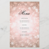 Winter 80 Verjaardagsprogramma Roos Gold Wonderlan Flyer (Achterkant)