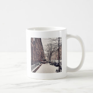 Winter aan de westkant koffiemok