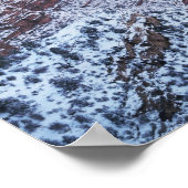 Winter aan de zuidrand, Grand Canyon National Poster (Hoek)