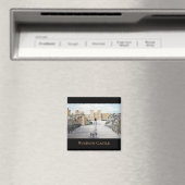 Winter aan het Windsor Castle Landscape Painting Magneet (Insitu (Vaatwasser))