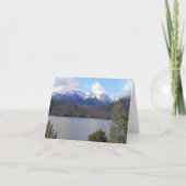 Winter aan Whiskeytown Lake/ Kerst ..... Kaart (Voorkant)