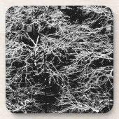 'Winter Abstract' Kurken Onderzetter Set (Voorkant)