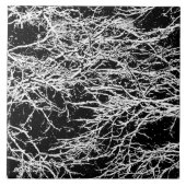 "Winter Abstract" Trivet/Tegel Tegeltje (Voorkant)