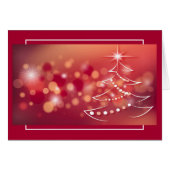 Winter achtergrond met kerstboom (Voorkant Horizontaal)