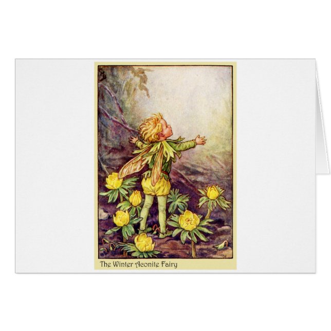 Winter Aconite Fairy (Voorkant Horizontaal)