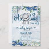 Winter Adventure Awaits Polar Beer Baby shower (Voorkant)