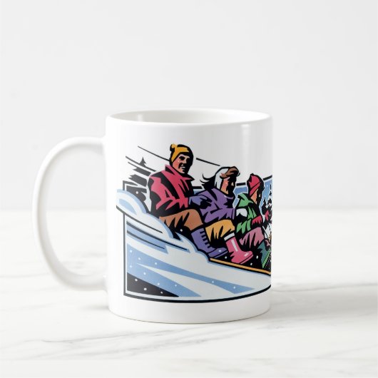 Winter Adventure Keramische Mok - Cozy Hot Cocoa M (Links)