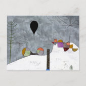 Winter Afbeelding Abstract Paul Klee Briefkaart (Voorkant)
