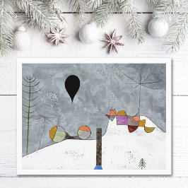 Winter Afbeelding Landschap Paul Klee Briefkaart