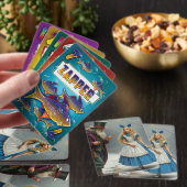 Winter Alice Go Fish speelkaarten (Insitu)