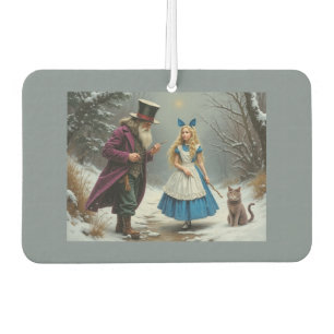 Winter Alice grijze auto luchtverfrisser