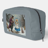 Winter Alice grijze toilettas Toilettasje (Rechterhoek)