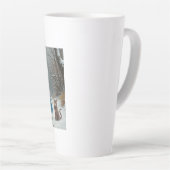 Winter Alice grote latte mok (Rechterhoek)