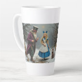 Winter Alice grote latte mok (Linkerhoek)