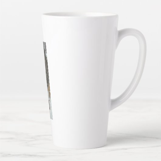 Winter Alice grote latte mok (Rechts)