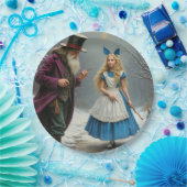 Winter Alice grote papieren borden Papieren Bordje (Feest)