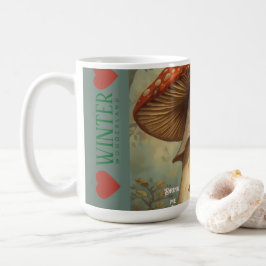 Winter Alice in Wonderland Drink Me Koffiemok