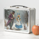 Winter Alice roestvrij lunchbox (In situ)