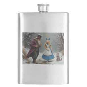 Winter Alice roestvrijstalen fles Flacon
