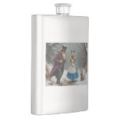 Winter Alice roestvrijstalen fles Flacon (Rechts)
