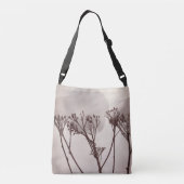 Winter all-over-print crossbody tas (Achterkant)