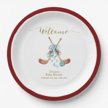 Winter All Star Hockey Baby Shower Welkom 